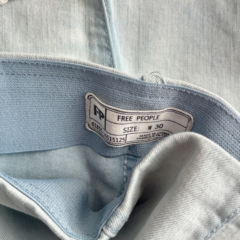 Free People Light Blue Denim Jeans